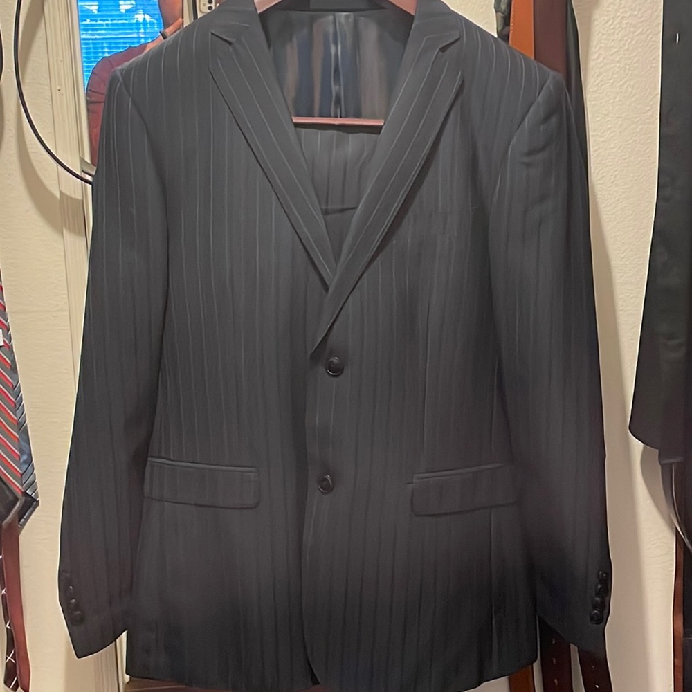 Navy Blue Suit - Aldo Conti Custom made